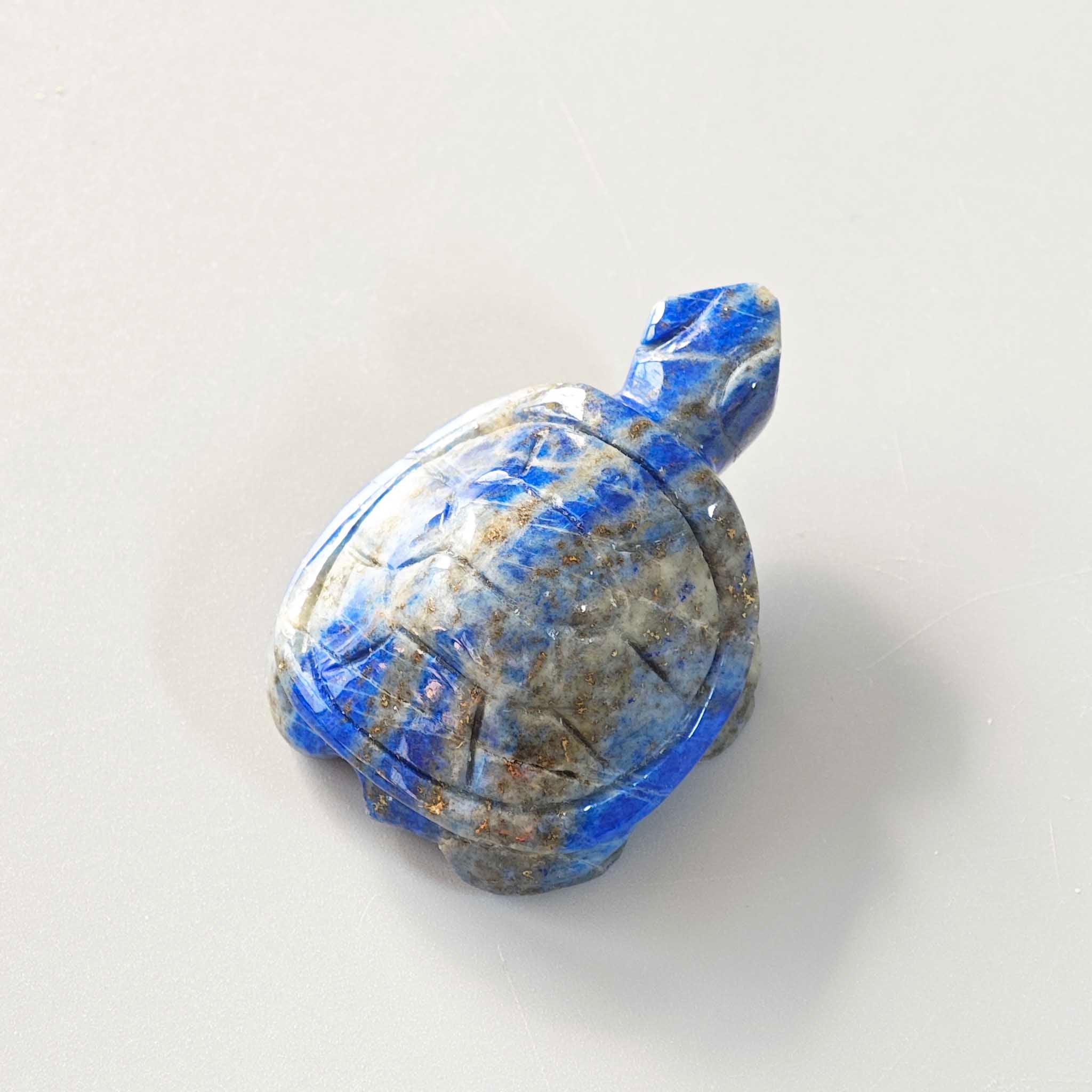 6bfecbb373a2053d927864cac01c7e3a Lapis Lazuli Turtle P Style B 2 inch (5cm) A/B