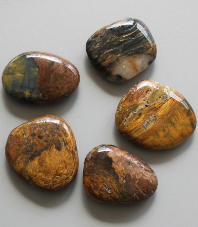 Tigrina Stone Smooth Stone 1.6 inch (0.8-1 x 3.5-4.5cm) A/B
