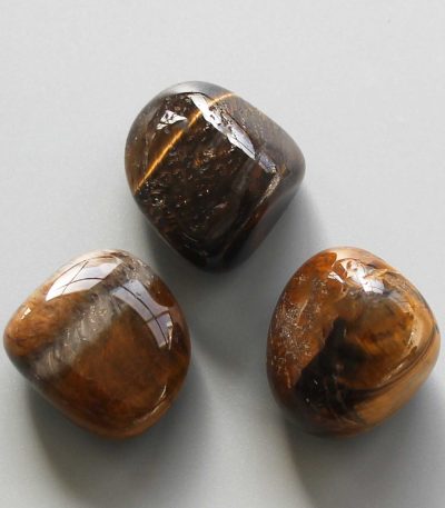 Golden Tiger Eye Tumble Stone 1 inch (2-3cm) B