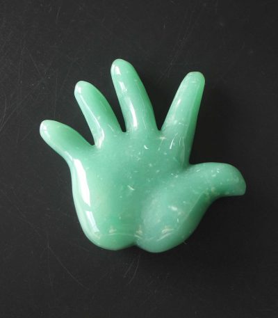 Green Aventurine Hand Palm 3.2inch (8cm) A/A+
