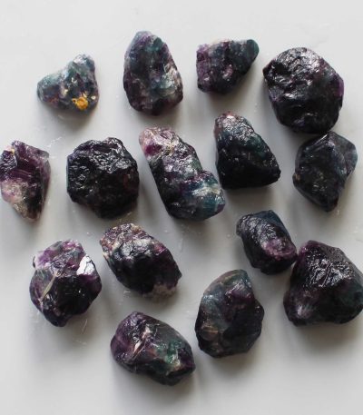 Deep Violet Fluorite Rough 30/50mm A/AA