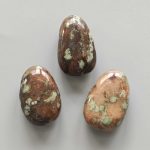 Nundoorite Tumble Pendant With Cross Hole 2.5mm 0.8-1.2 inch (2.2-3cm) A