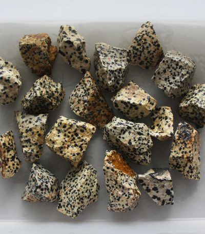 Dalmatian Jasper Rough 30/50mm A/B