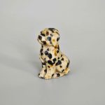 Dalmatian Jasper Sitting Dog 1.5inch (4cm) A