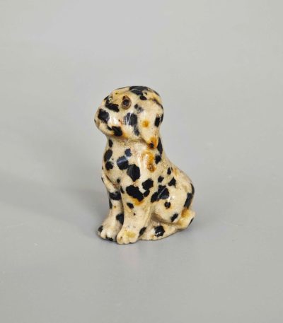 Dalmatian Jasper Sitting Dog 1.5inch (4cm) A
