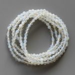 Opalite Faceted Round Bracelet 4mm A/A+