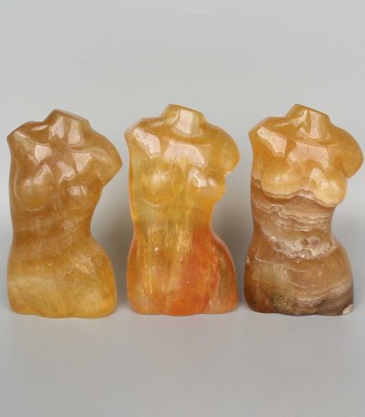 Yellow Fluorite Lady Body P 3 inch （7.5cm） A