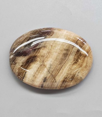 Petrified Wood Soap stone 1.8 inch (1.5 x 3 x 4.5cm) A