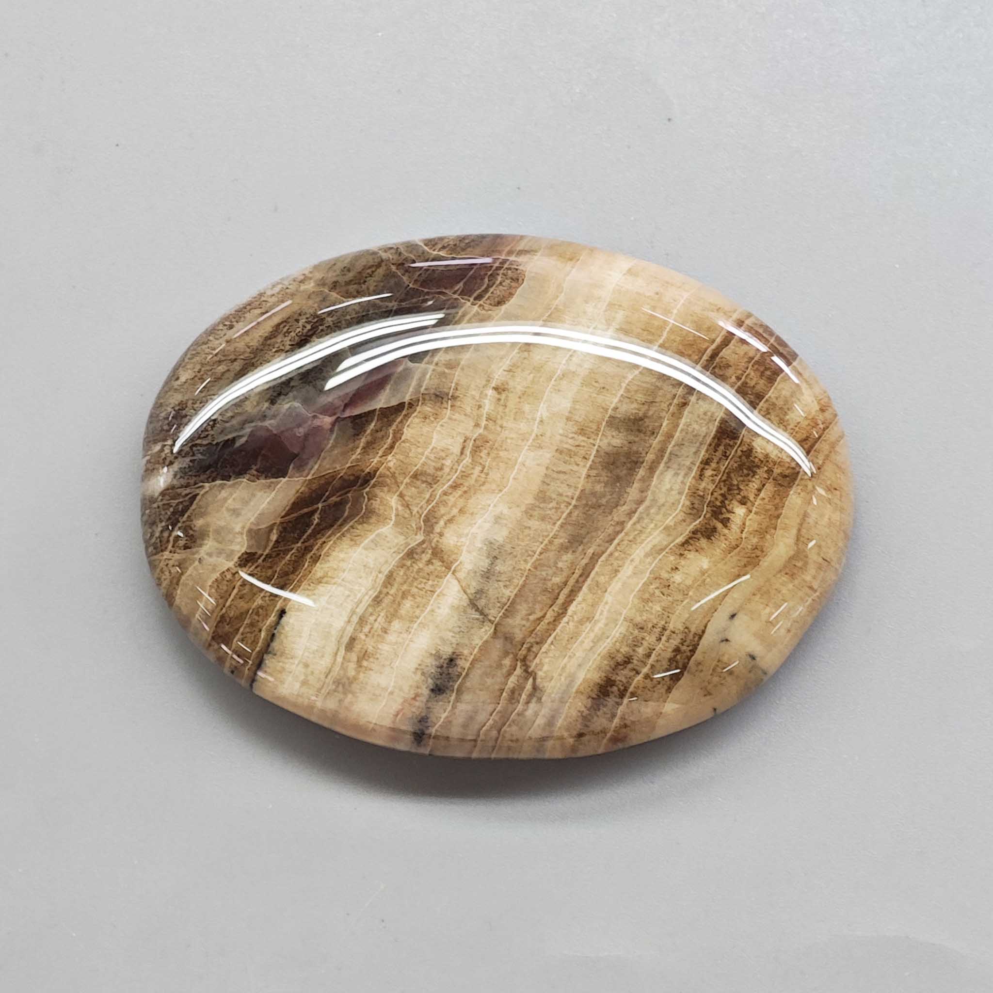 7befd20d7a2a85d161c6516d9feeca87 Petrified Wood Soap stone 1.8 inch (1.5 x 3 x 4.5cm) A