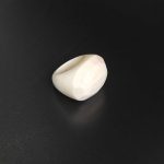 White Jade Faceted Oval Ring 23x32x33mm A