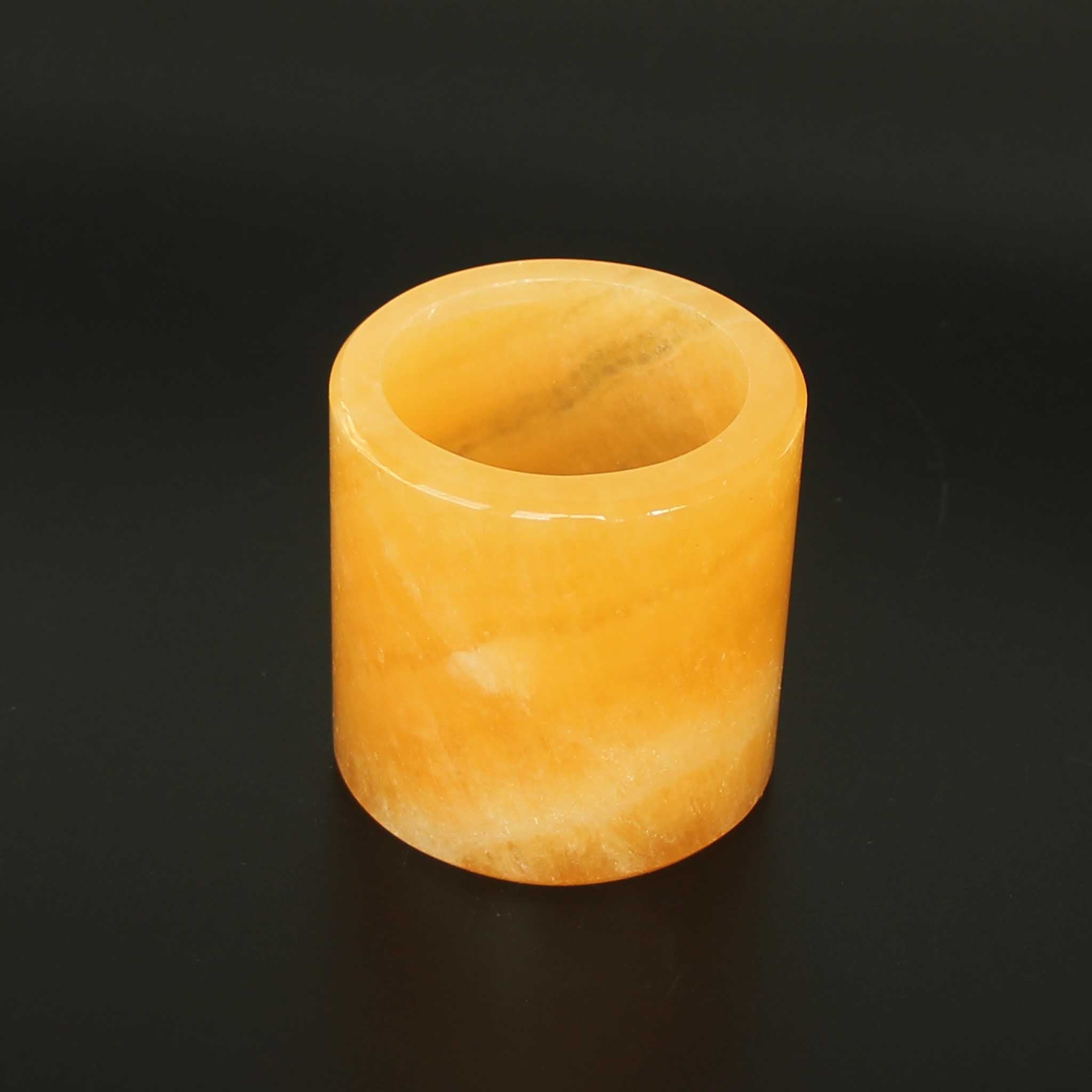 7f2912a755a753ba0fb361e3921844bc Orange Calcite China Cup 2.4-2.8 inch (6-7cm) A/A+