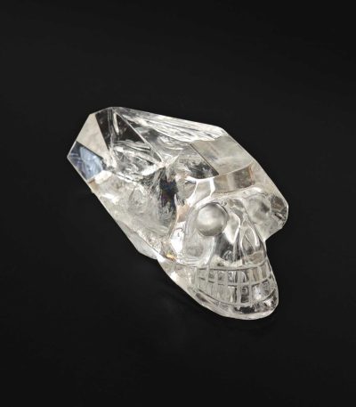 Crystal Natural Skull With Point End 1.6-3.1 inch (4-8cm) A/A+