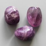 Purple Rainbow Fluorite Tumble Stone 1 inch (2-3cm) A