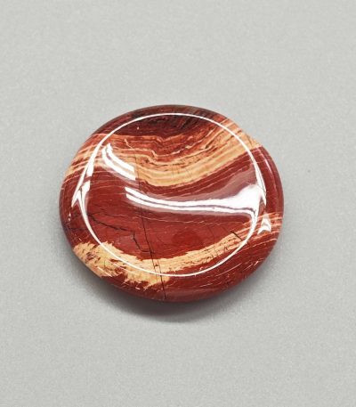 Convoluted Jasper Freeform Thumb Stone 1.4-2 inch (0.9 x 3.5-5cm) A