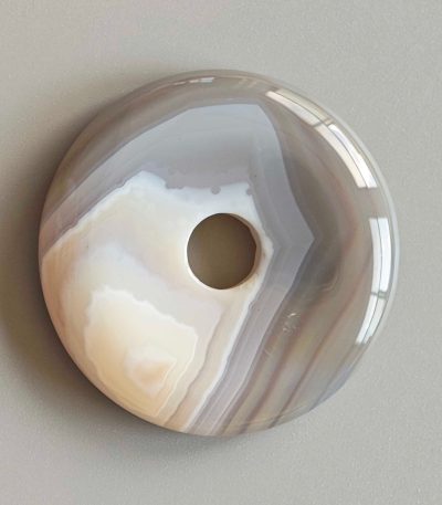 Agate Donut 2 inch (0.8 x 5cm) A