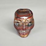 Tiger Iron Australia ET Head P #2 w/Labradorite Eyes 2 inch( 5cm) A