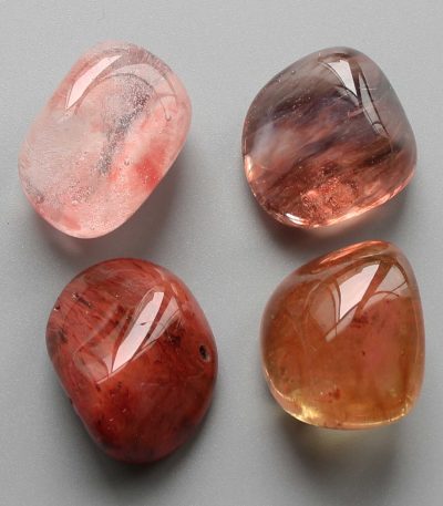 Strawberry Obsidian Man Made Tumble Stone 1 inch (2-3cm) B