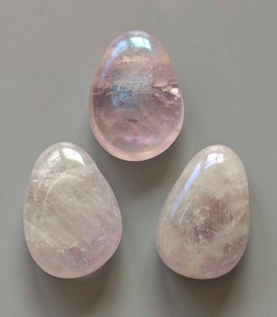 Amethyst Laser AB Rainbow Color Tumble Pendant With Cross Hole 2.5mm 0.8-1.2 inch (2.2-3cm) A/B