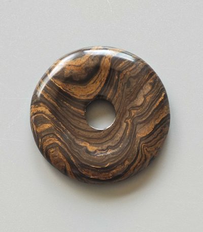 Stromatolite Donut 1.2 inch (0.6 x 3cm) A