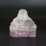 Pink Fluorite Buddha P 2.5 inch （6.3cm） A/A+