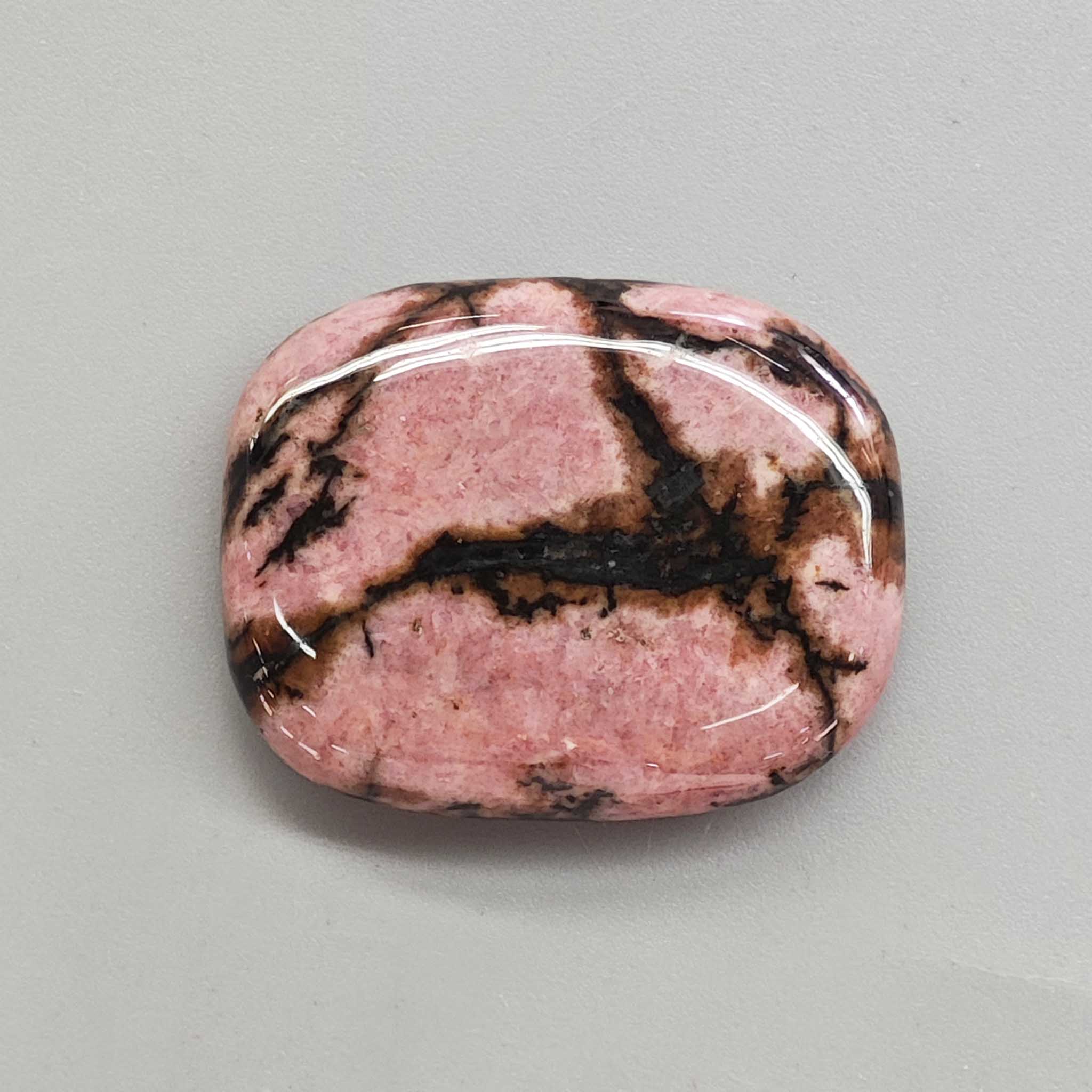 92430c465d41070a8083c82ba61aa647 Rhodonite Rectangle Stone 1.6 inch (1x3x4cm) A/A+