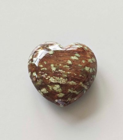 Nundoorite Heart 1.6 inch (2 x 4 x 4cm) A
