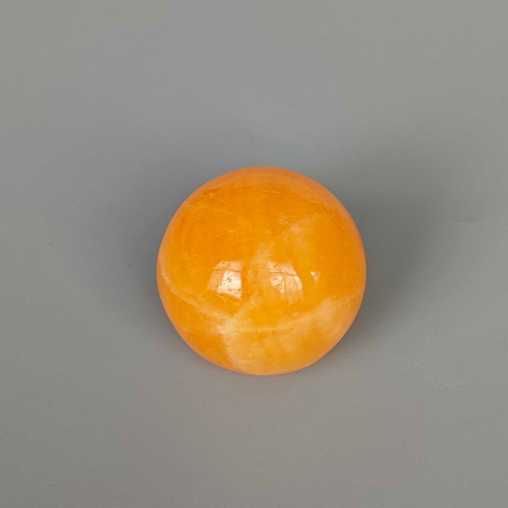 Orange Calcite China Sphere 1.2 inch (3cm) A/A+
