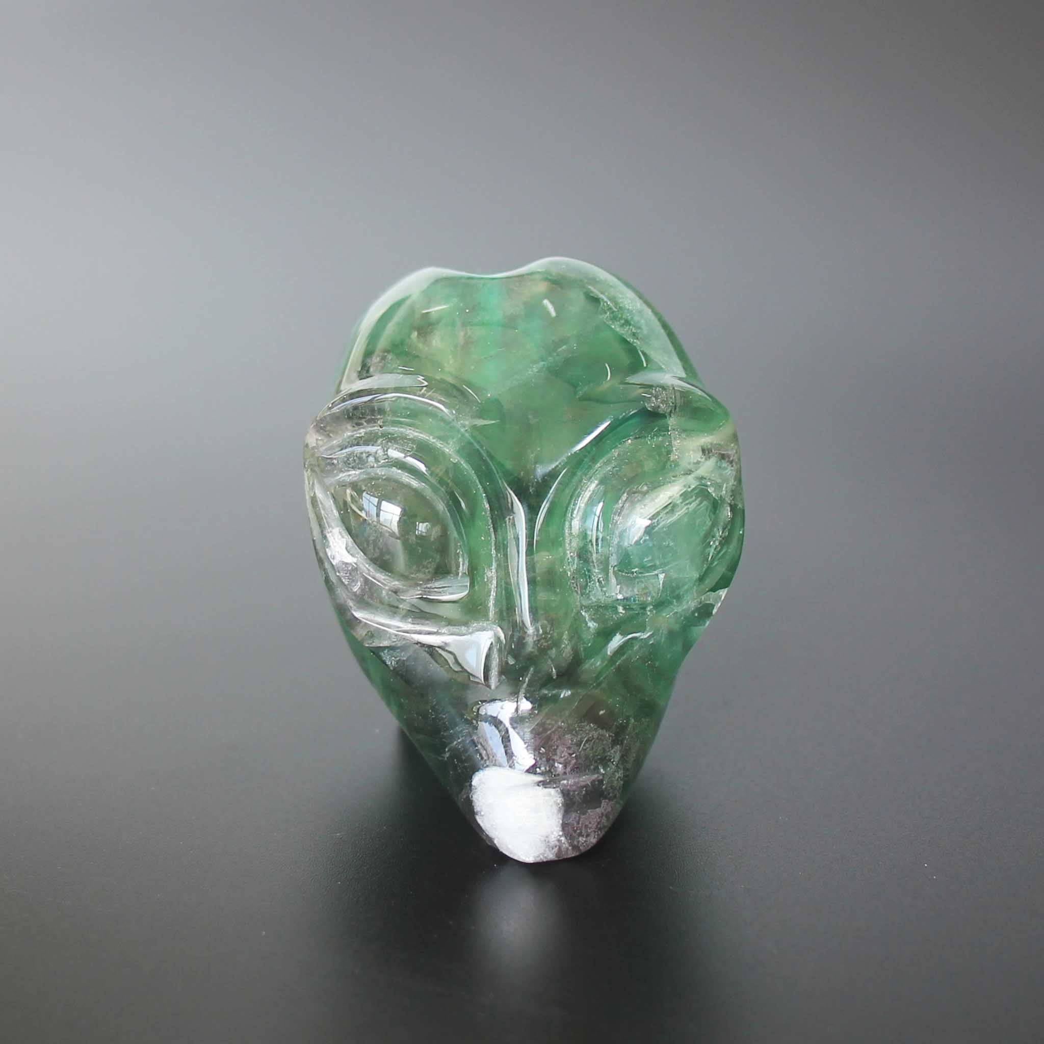 95ec656297267ca2f2d96c1e10cfeeba Rainbow Fluorite E.T. Head 2.4inch (6cm) A