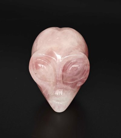Rose Quartz E.T. Head 1.6inch (4cm) A