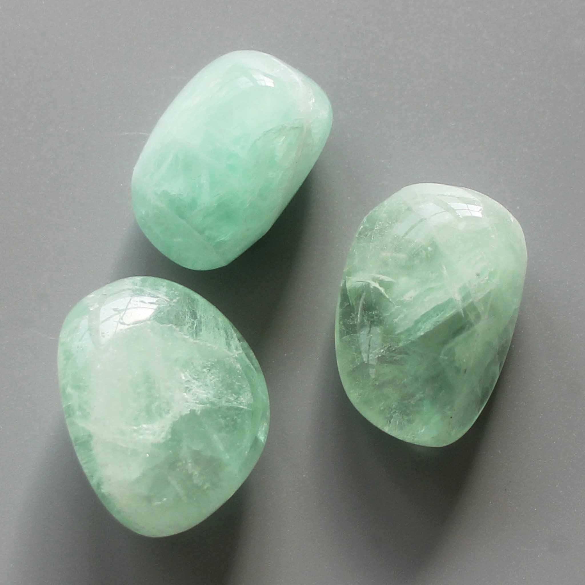 9751557398c8b521b3086533ed669b14 Green Fluorite Tumble Stone 1 inch (2-3cm) B
