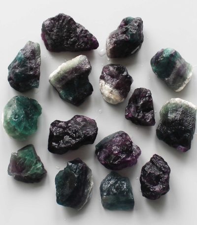Violet Blue Fluorite Rough 30/50mm A/AA