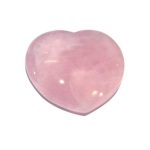 Rose Quartz Chubby Heart 2.4 inch (2.5 x 5 x 6cm) A/A+