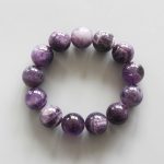 Amethyst Dog Teeth Round Bracelet 18cm 16mm A