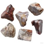 Crazy Lace Red & White Agate Rough 30/50mm A/B