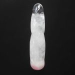 Crystal Twist Massage With Rose Quartz cab 7.1 inch (4.25 x 18cm) A/B