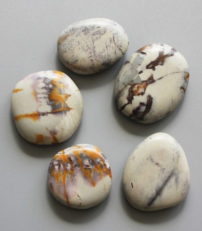 Sunglow Jasper Smooth Stone 1.6 inch (0.8-1 x 3.5-4.5cm) A