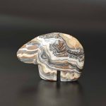 Banded Zebra Jasper Simple Bear 3 inch (7.5cm) A/A+