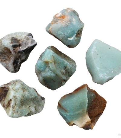 Blue Amazonite Rough 30/50mm A/B