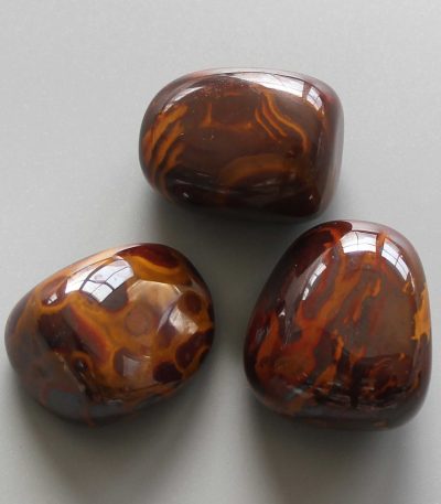 Orb Sunset Jasper Tumble Stone 1 inch (2-3cm) A