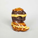 Banded Iron Africa Tiger Head 2inch (5cm) A