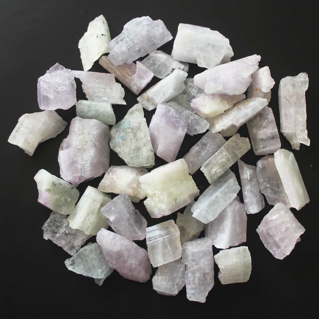 Kunzite Rough 30/50mm A/A+
