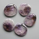 Ametrine Smooth Stone 1.6 inch (0.8-1 x 3.5-4.5cm) A/B