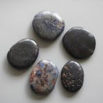 Sapphire B Smooth Stone 1.6 inch (0.8-1 x 3.5-4.5cm) A/B
