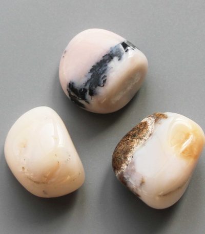 Pink Opal Peru Tumble Stone 1 inch (2-3cm) B
