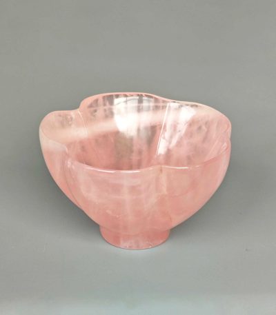 Rose Quartz Flower Cup 2.8inch (7cm) A/A+