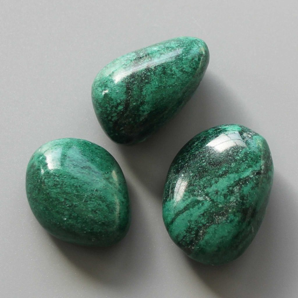African Jade Tumble Stone 1 inch (2-3cm) A