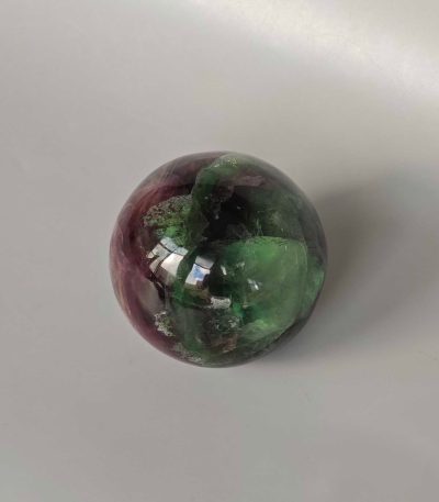 Rainbow Fluorite Sphere 3.1 inch (8cm) A/A+