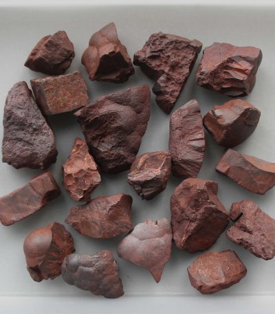 Hematite Red Rough 30/50mm A/B
