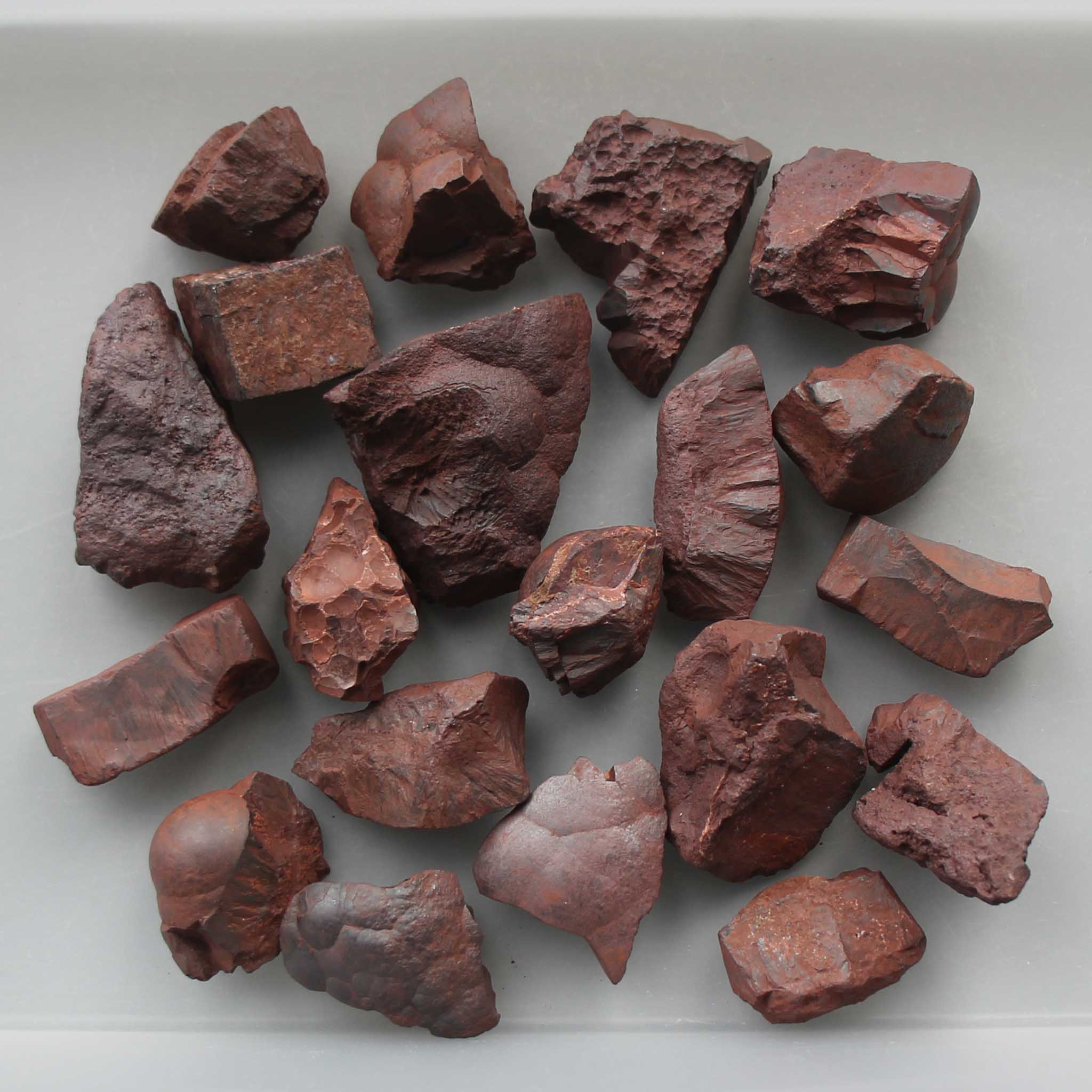bf205f22155b449c37cf9e5f6bcf23bf Hematite Red Rough 30/50mm A/B