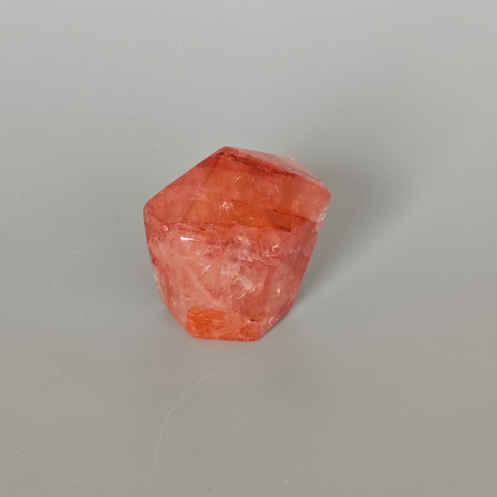 cb9862b02259a89fc950910ad8cc2a9f Red Hematoid Quartz Flat Bottom Freeform Point 1.2-1.6 inch(3-4.5cm) A+/AA